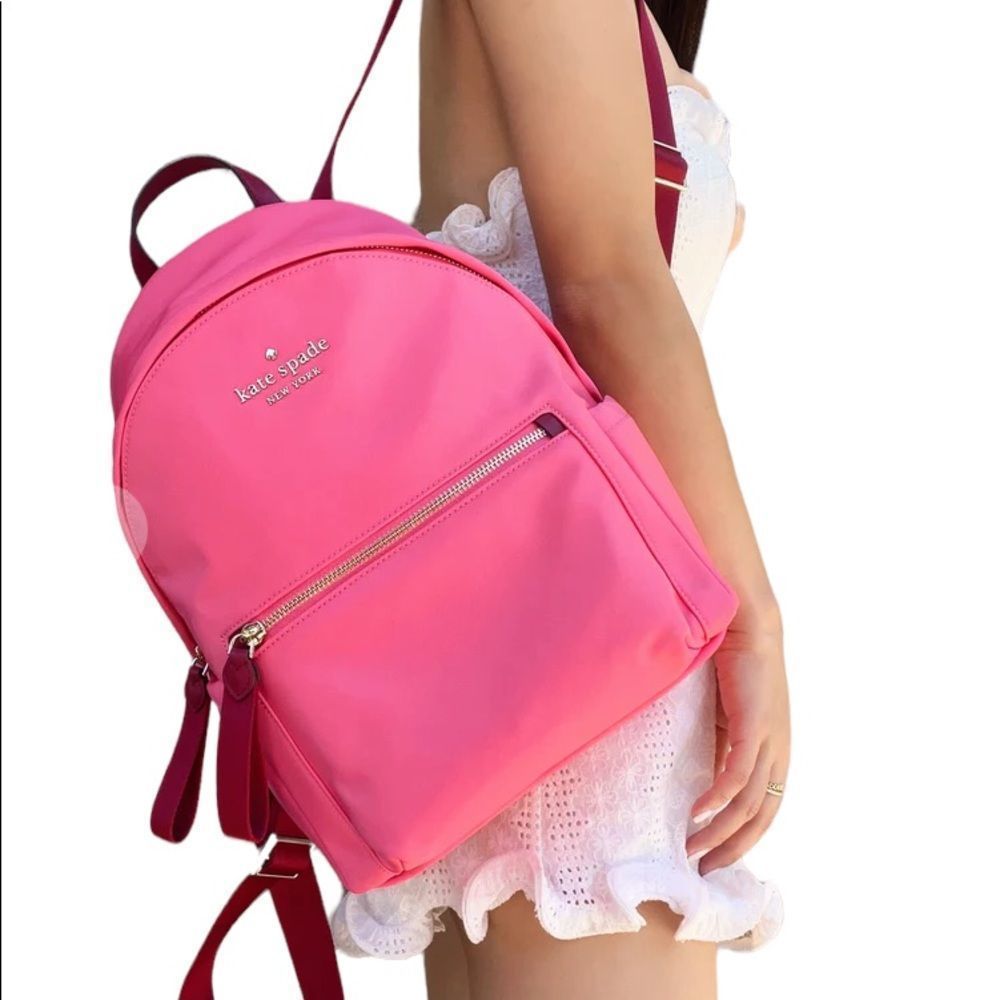 Kate ♠️ Spade Deep Dahli Chelsea Backpack!